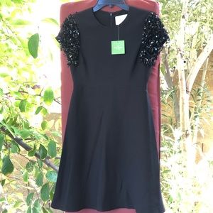 Kate Spade New York Sequin Fringe Swing Dress 00